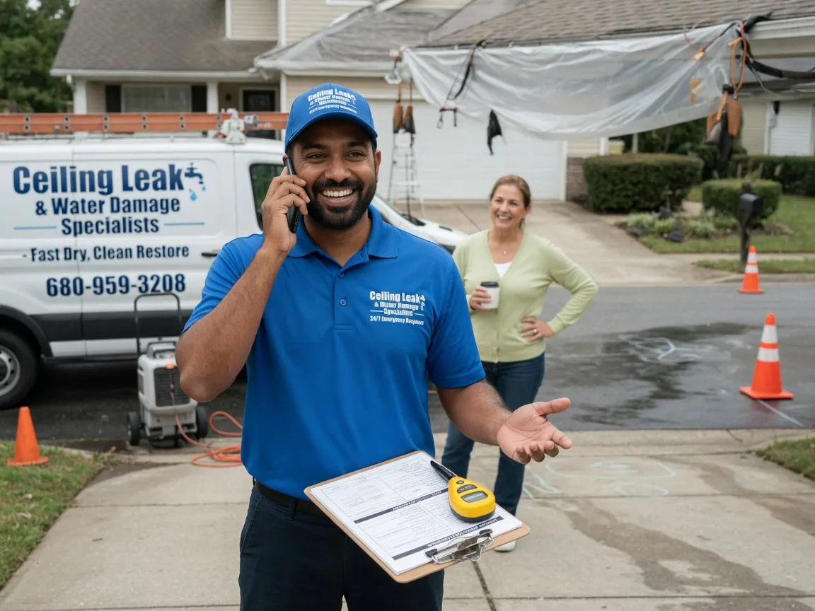 Ceiling Leak Cleanup Wales Center, NY FAQs